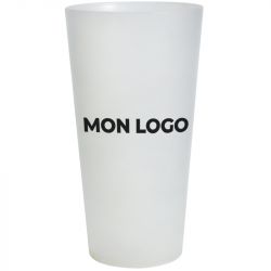 Gobelet personnalisé transparent 33 cl x 250 MON LOGO