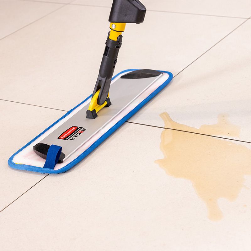 Frange de lavage microfibre 40 cm pour Balai Pulse Rubbermaid nettoie les taches