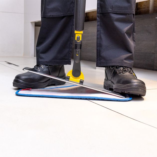 Frange de lavage microfibre 40 cm pour Balai Pulse Rubbermaid attache facile