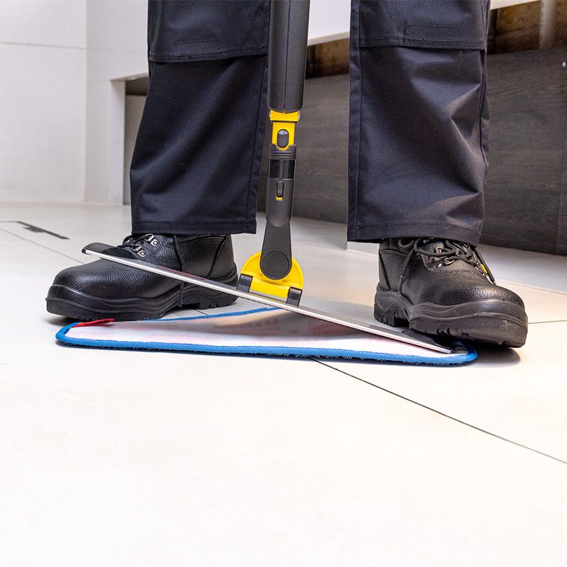 Frange de lavage microfibre 40 cm pour Balai Pulse Rubbermaid attache facile