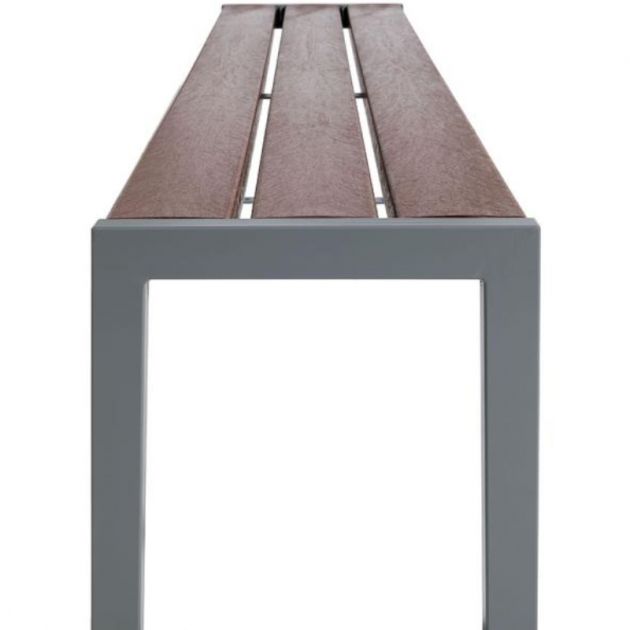 Table de pique-nique plastique recyclé et acier Table de pique-nique plastique recyclé et acier