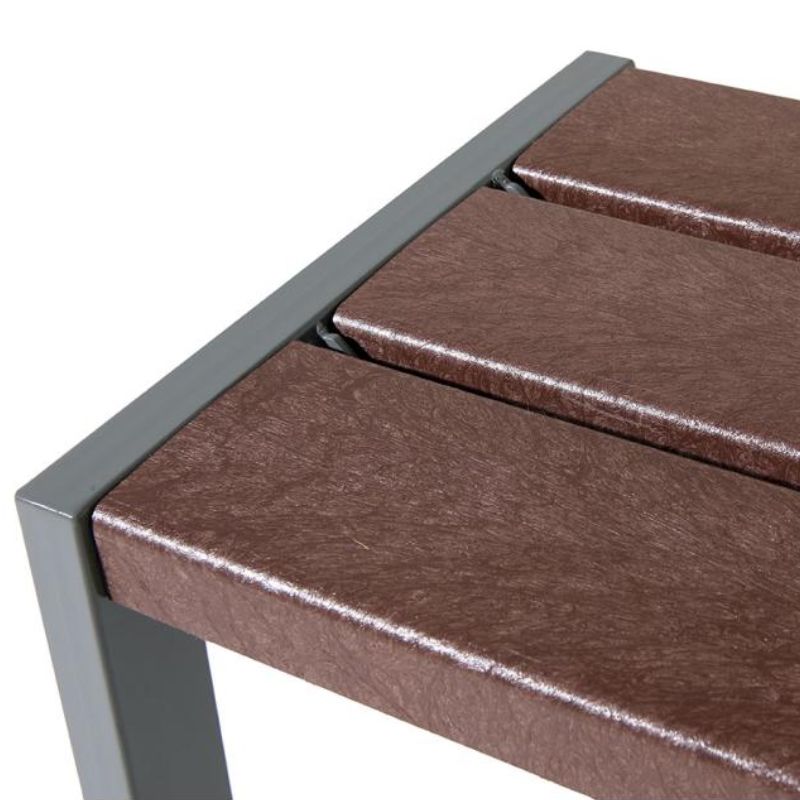 Table de pique-nique plastique recyclé et acier Table de pique-nique plastique recyclé et acier