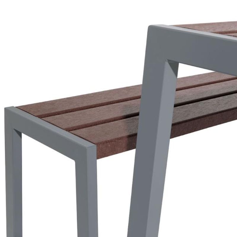 Table de pique-nique plastique recyclé et acier Table de pique-nique plastique recyclé et acier