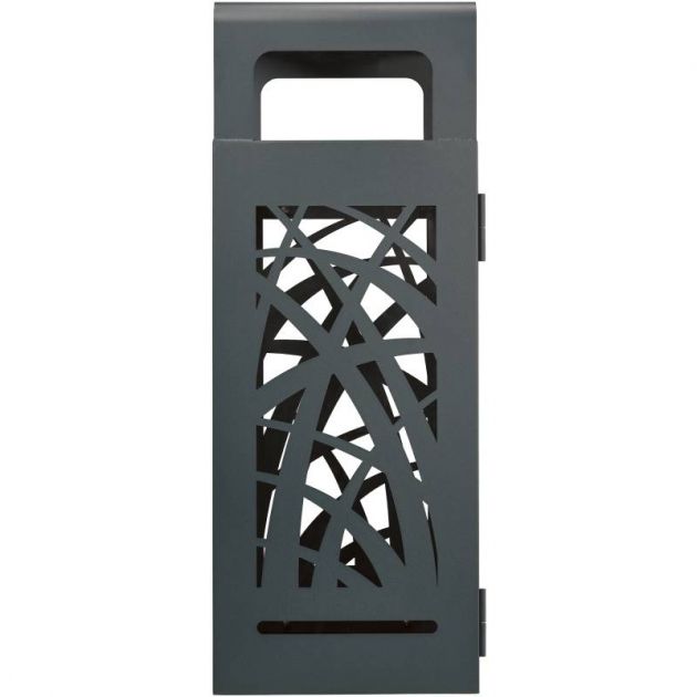 Corbeille à poser ou à fixer Rossignol Cybel Gris côté