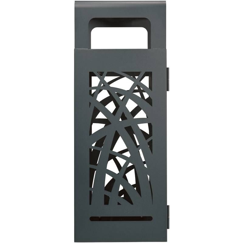 Corbeille à poser ou à fixer Rossignol Cybel Gris côté