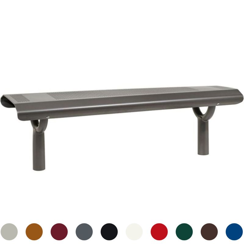 Banquette urbaine en acier 150 cm OSLO Banquette urbaine en acier 150 cm OSLO