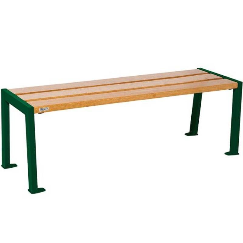 Banquette Procity Silaos chêne clair 120 cm vert