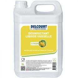 Liquide vaisselle désinfectant concentré citron 5 L