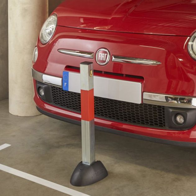 Poteau bloc parking design dépliée voiture Poteau bloc parking design dépliée voiture