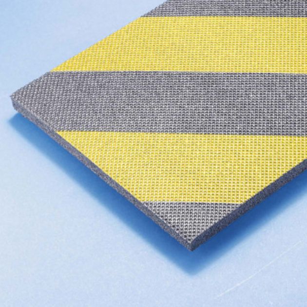 Lot de 2 mousses de protection de carrosserie "grande longueur" focus noir jaune Lot de 2 mousses de protection de carrosserie "grande longueur" focus noir jaune