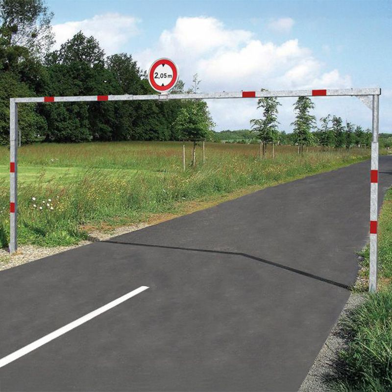 Portique éco tournant sur route Portique éco tournant sur route