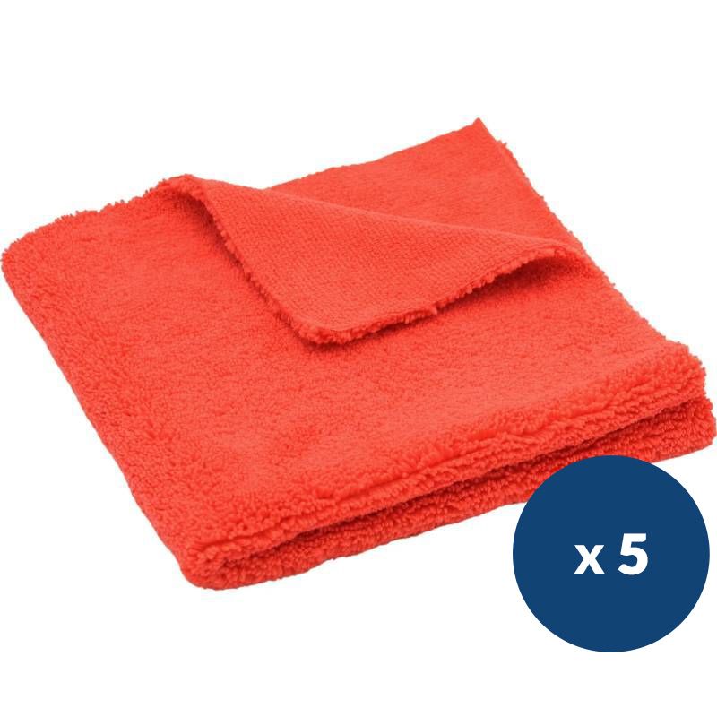 Chiffon microfibre double face 40 x 40 cm x 5