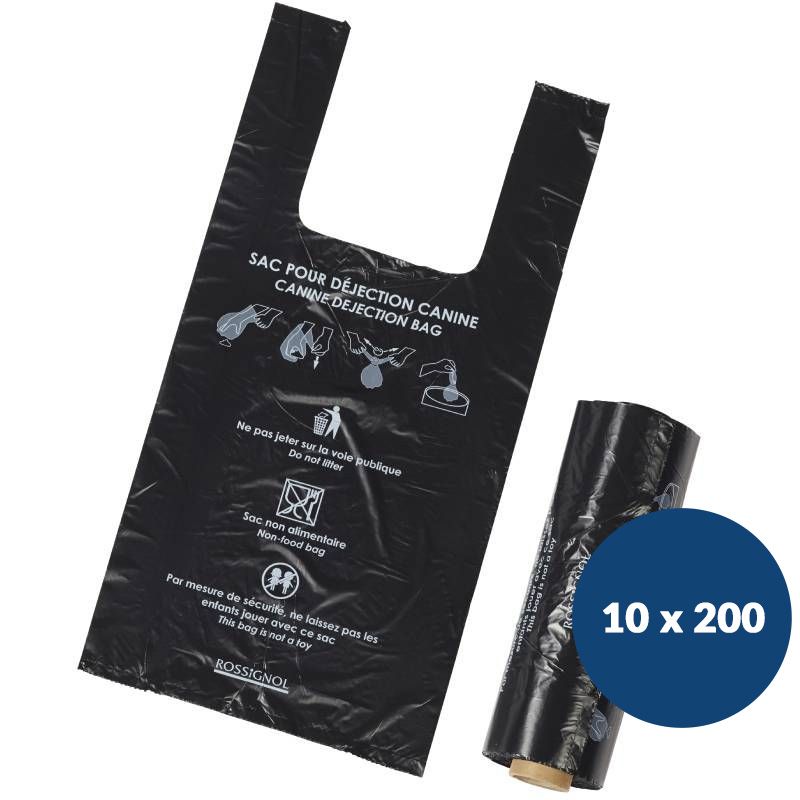 Sac déjection canine x2000 rouleaux Doogy