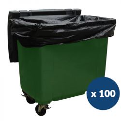 Housse conteneur renforcée 55 microns x100