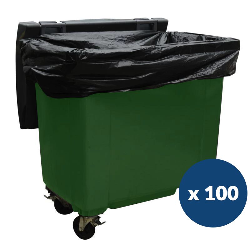 Housse conteneur renforcée 55 microns x100