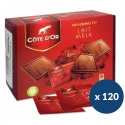 120 Mignonnettes au lait Côte d'or