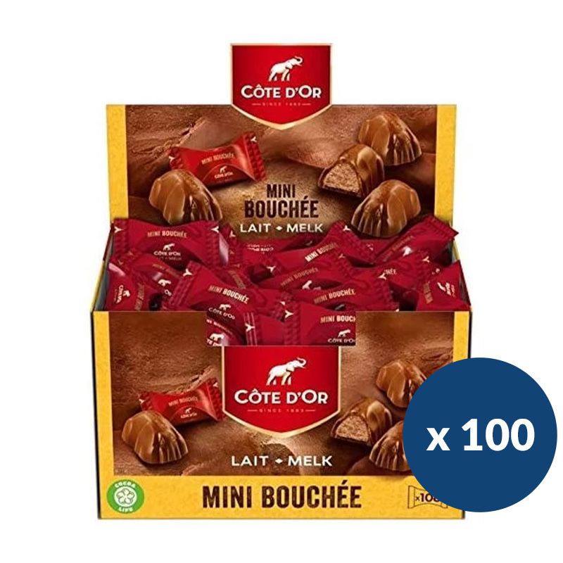 100 Mini bouchée Côte d'or 100 Mini bouchée Côte d'or