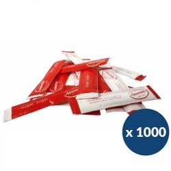 Lot de 1000 sachets de sucre en poudre