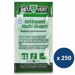 Détergent concentré en doses Ecolabel Écuvert - Lot de 250