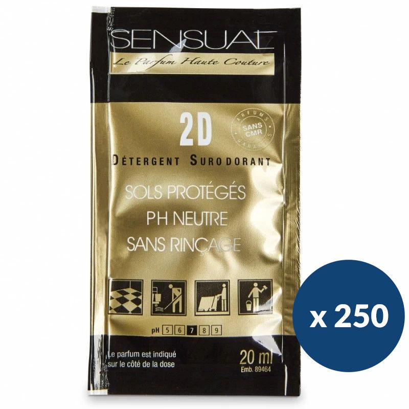 Détergent surodorant neutre - lot de 250 doses Détergent surodorant neutre - lot de 250 doses