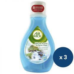 Désodorisant flacon mèche 375 ml Air Wick - lot de 3