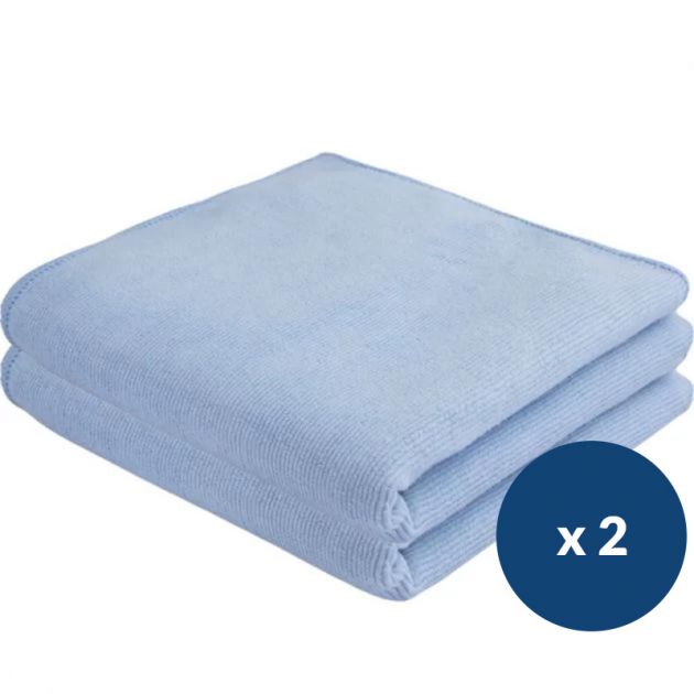 Serpillère microfibre x2