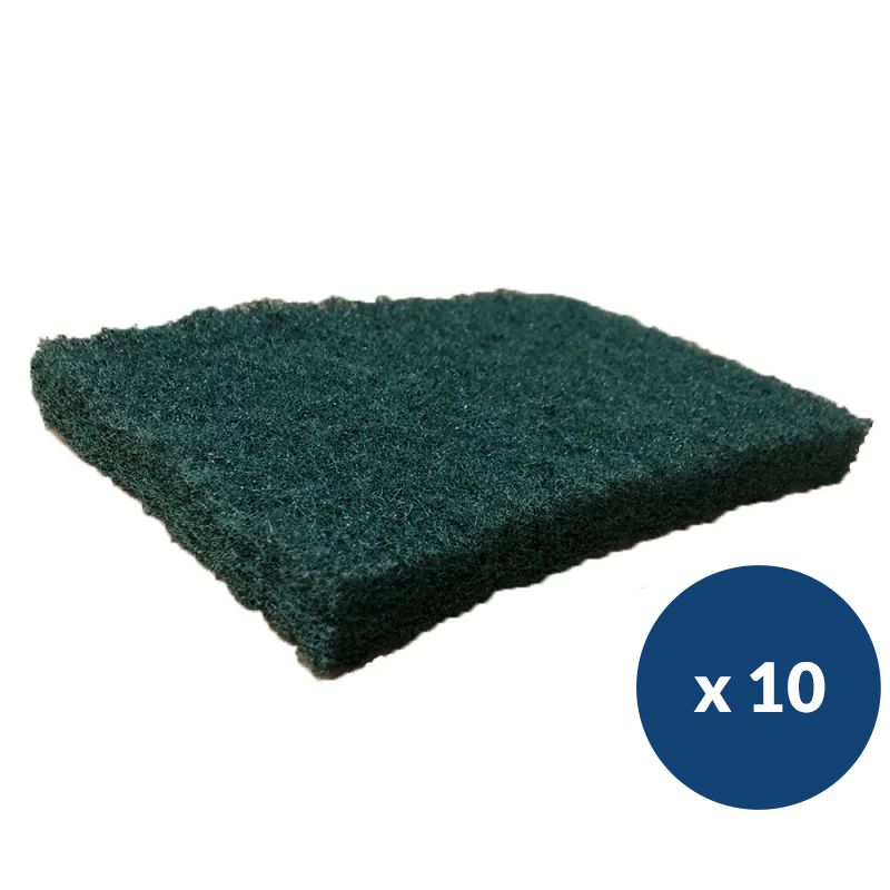 Lot de 10 Pads décapage vert monobrosse Mi-Tor Fimap-21