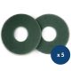 Disque vert autolaveuse Numatic - lot de 5