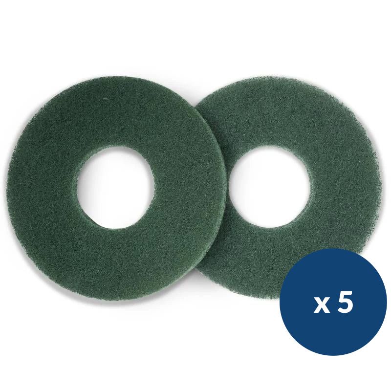 Disque vert autolaveuse Numatic - lot de 5