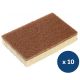 Éponge grattante écologique Spontex - lot de 10