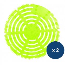 Grille urinoir odorisante Anti splash - lot de 2