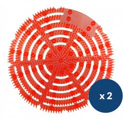 Grille urinoir odorisante Anti splash - lot de 2