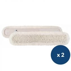 Lot de 2 franges de rechange 1 M pour balai ciseaux TTS