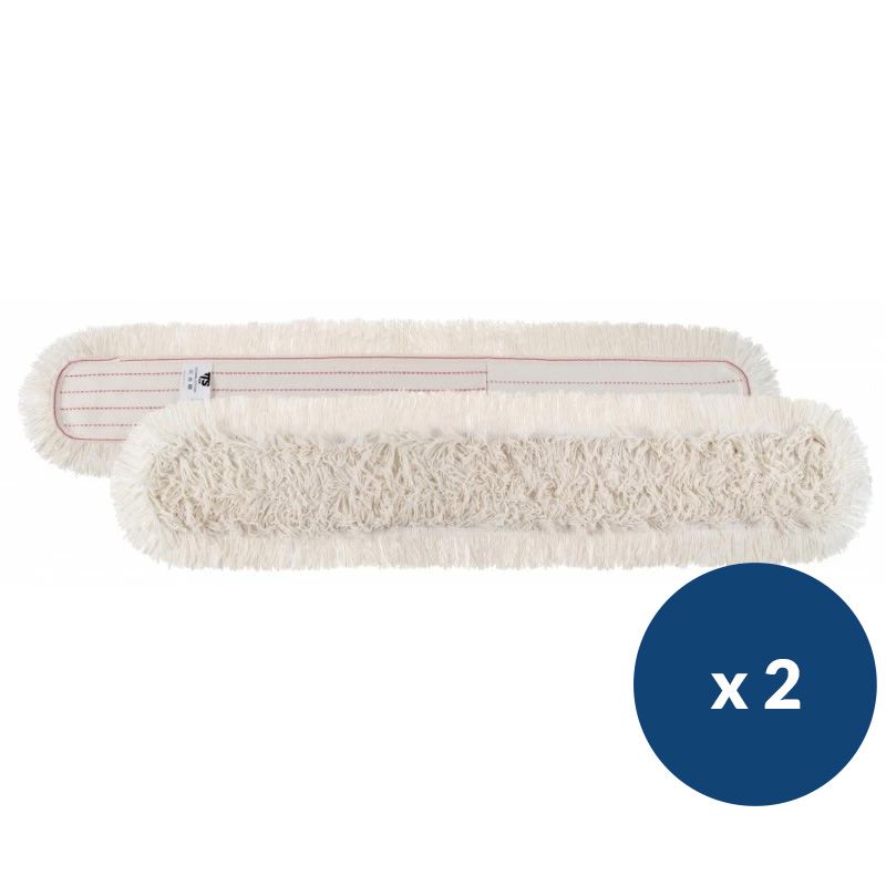 Lot de 2 franges de rechange 1 M pour balai ciseaux TTS