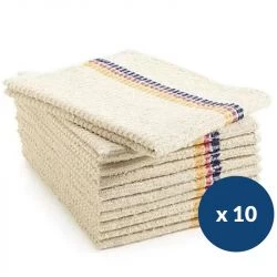 Serpillières bouclette anti-fatigue 50 x 60 cm - lot de 10