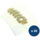 Lot de 10 sacs aspirateur Nilfisk VP 300