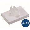 Sachets plastique hygiène féminine - Lot de 6 boites de 25 sachets