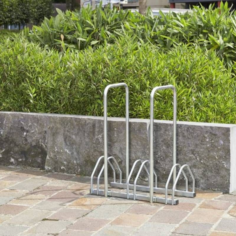 Râtelier standard 3 vélos avec arceau Râtelier standard 3 vélos avec arceau