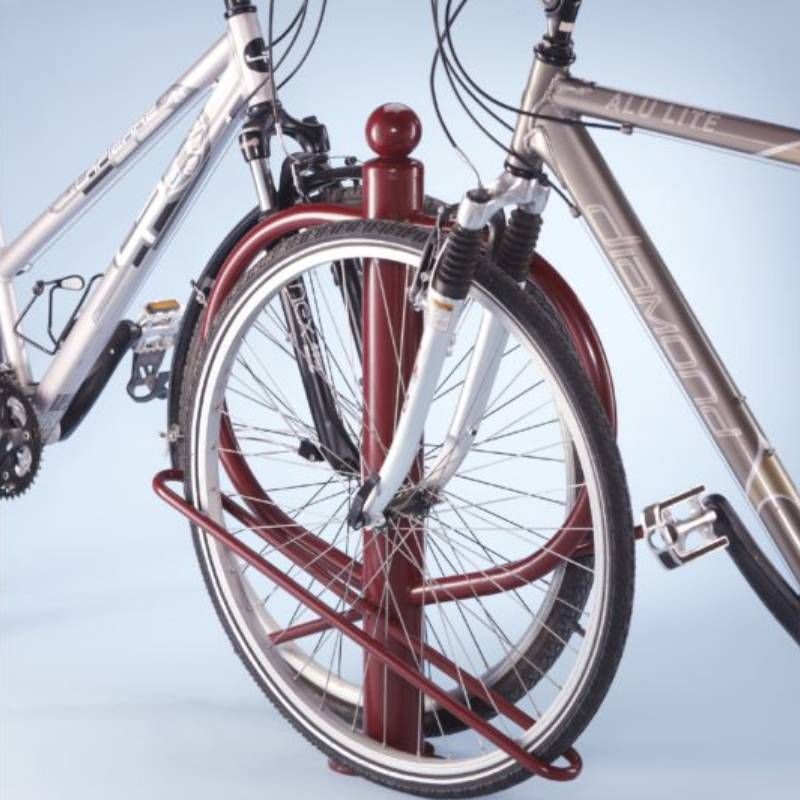 Range 2 vélos Carthagène - Modèle poteau Range 2 vélos Carthagène - Modèle poteau