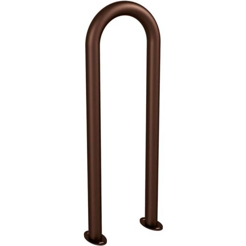 Appui vélos trombone Ø50 mm marron Appui vélos trombone Ø50 mm marron