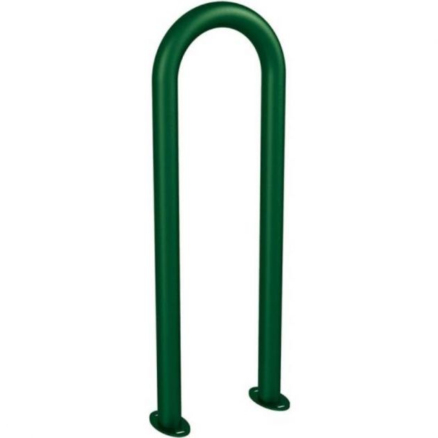 Appui vélos trombone Ø50 mm vert Appui vélos trombone Ø50 mm vert