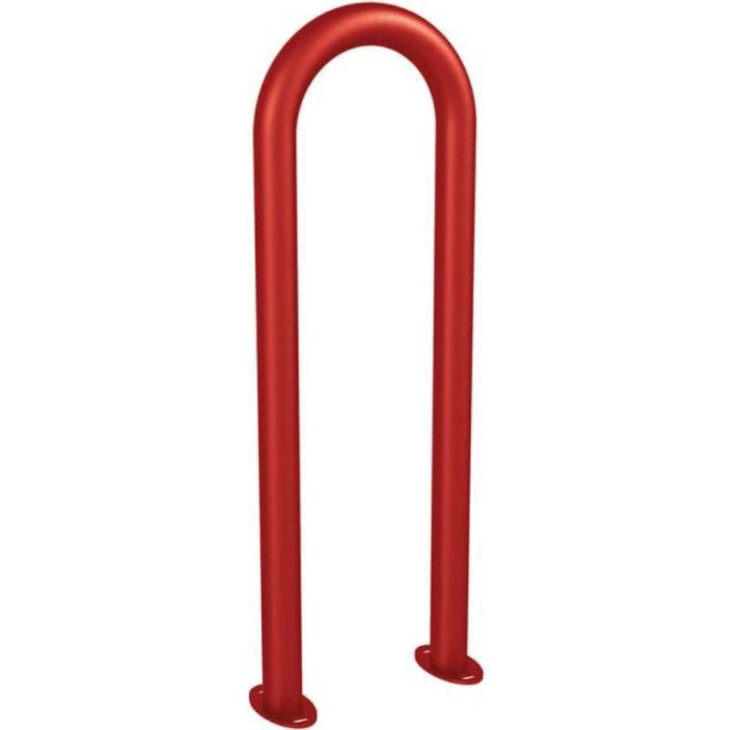 Appui vélos trombone Ø50 mm bordeaux Appui vélos trombone Ø50 mm bordeaux
