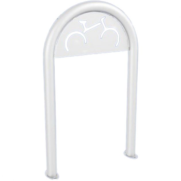 Appui vélos rond Ø60 mm avec signalétique vélo Appui vélos rond Ø60 mm avec signalétique vélo