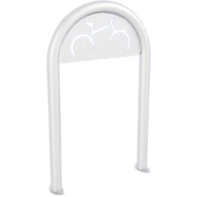 Appui vélos rond Ø60 mm avec signalétique vélo Appui vélos rond Ø60 mm avec signalétique vélo