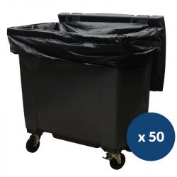Housse Conteneur Poubelle Sans Liens 1100L x 50