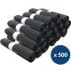 Sac poubelle noir économique liens classiques 50 L - carton de 500