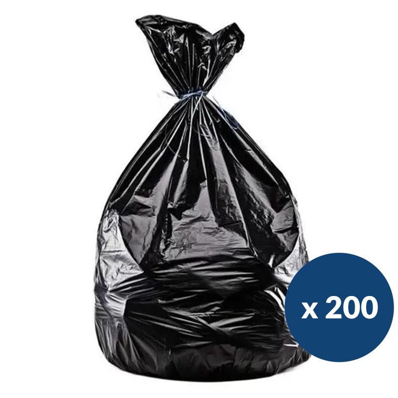 Sac poubelle 110L lien classique x200 Sac poubelle 110L lien classique x200