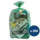 Sac poubelle Vigipirate vert 110 L x 200