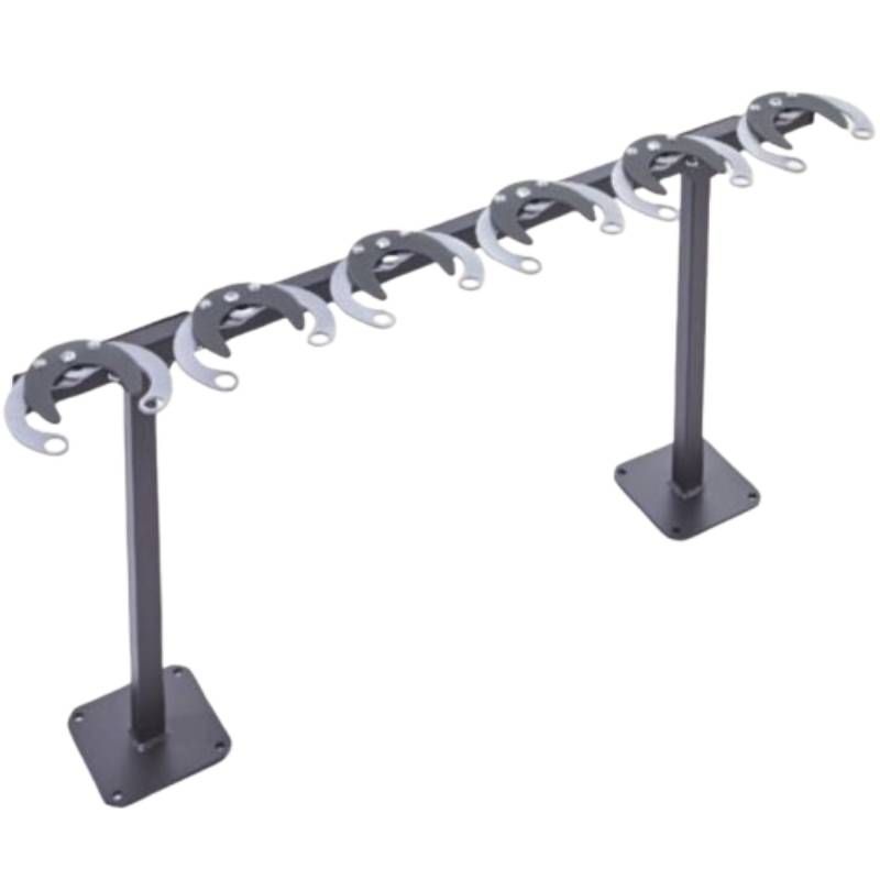 Range trottinettes​ sur pied 6 places