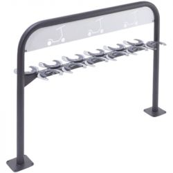 Range trottinettes​ sur pied 12 places